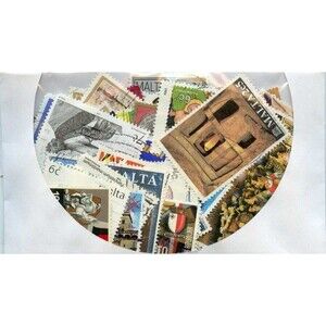 136 Malta All Different stamps packet